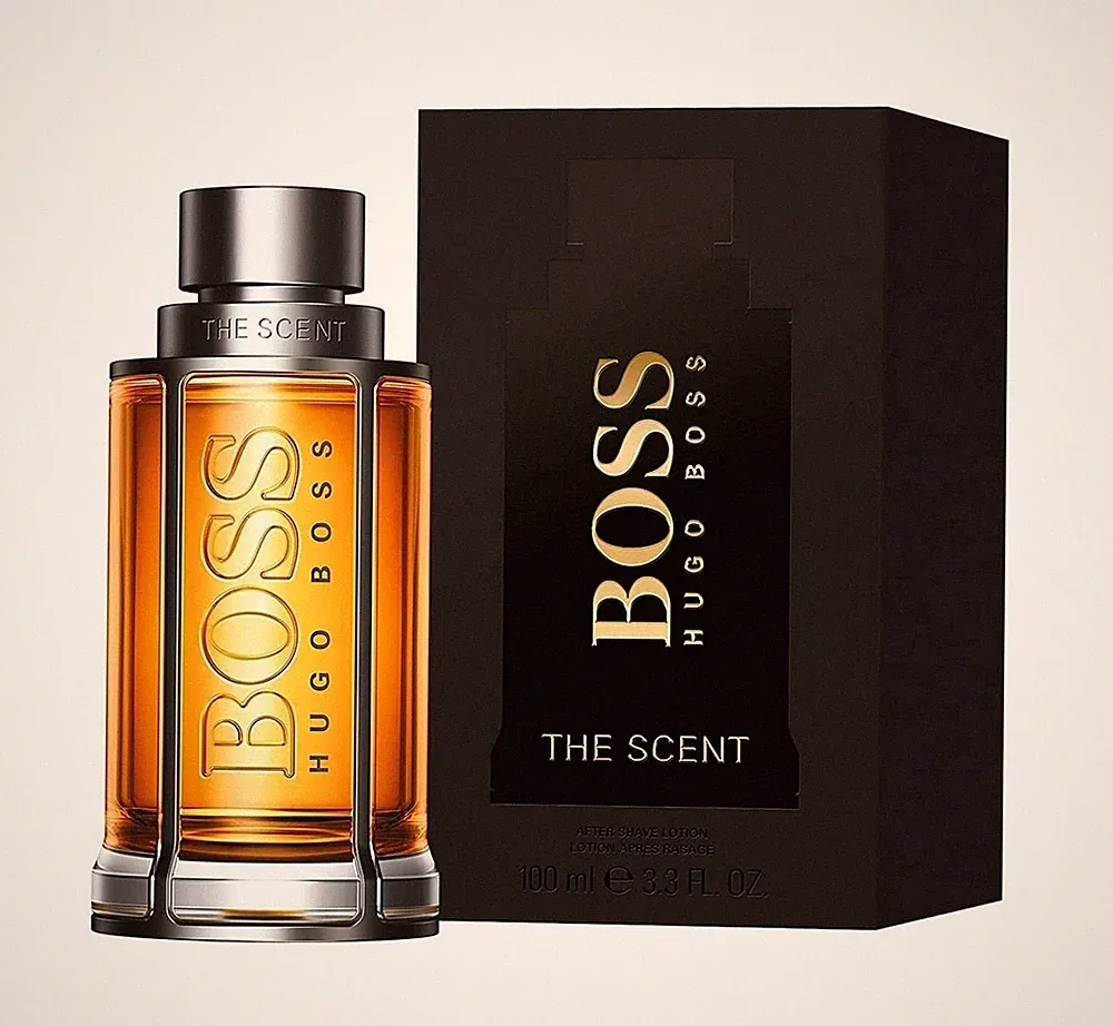 Boss The Scent 3.3 oz After Shave Lotion Mens Cologne 100ml NIB