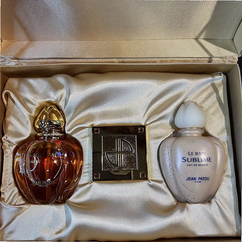 Jean Patio SUBLIME 3 Pc Gift Set Eau De PARFUM Spray, Solid Perfume & Lotion