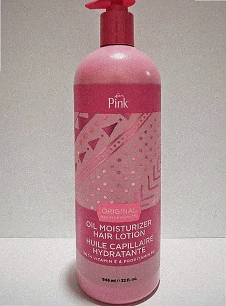 Luster's Pink - Oil Moisturizer Hair Lotion Original - 32 oz (Wet Cover)