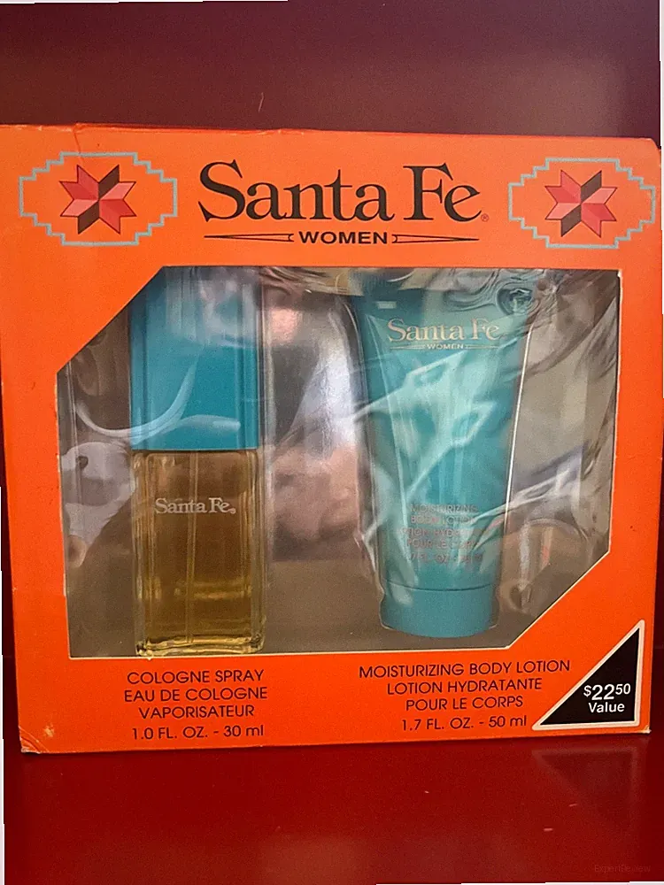 SANTA FE 2PC SET1.0 OZ/30 ML COLOGNE SPRAY+ 1.7 OZ BODY LOTION