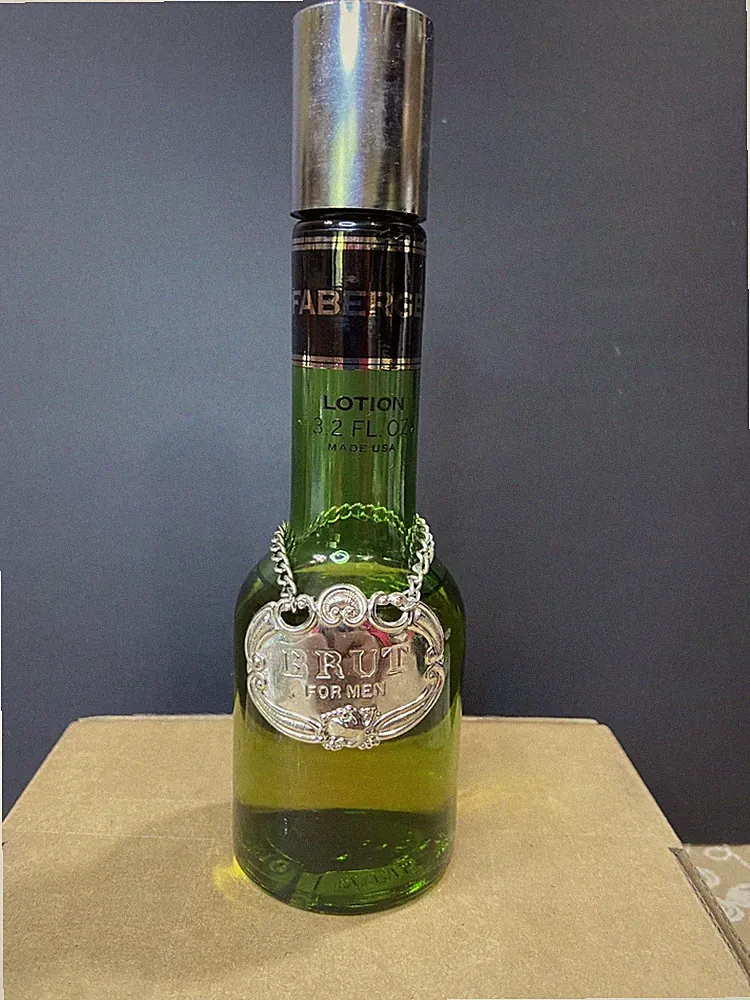 Vintage 3.2 oz Brut Cologne for Men Lotion, Faberge